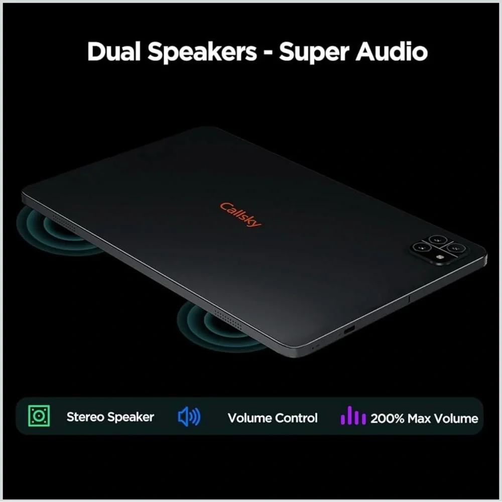 Black Tablet with 10.1